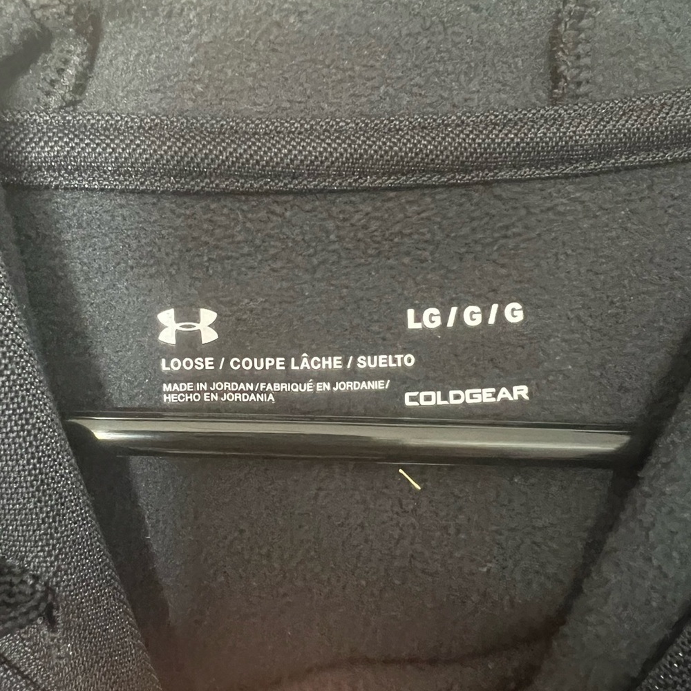 Under Armour Black ColdGear Hoodie - Picture 2 of 4